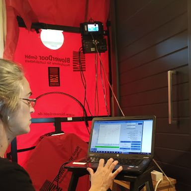 test Blower Door